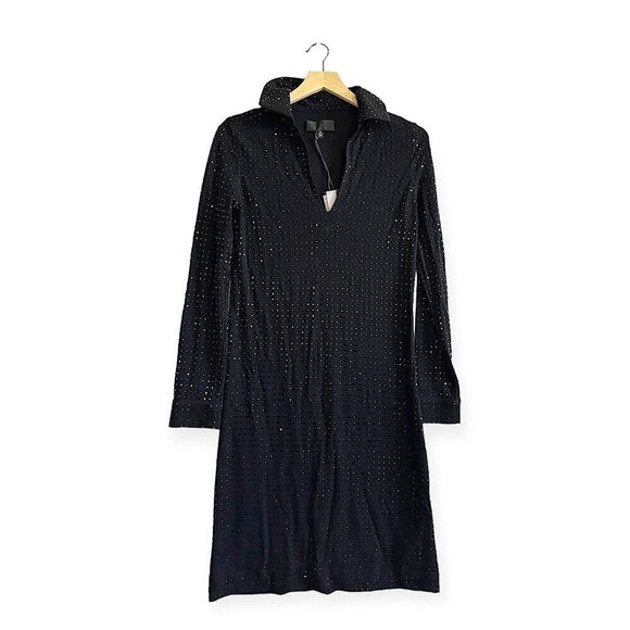 Nili Lotan Adelyn Dress In Black, Size XS, New with tag - Picture 2 of 16